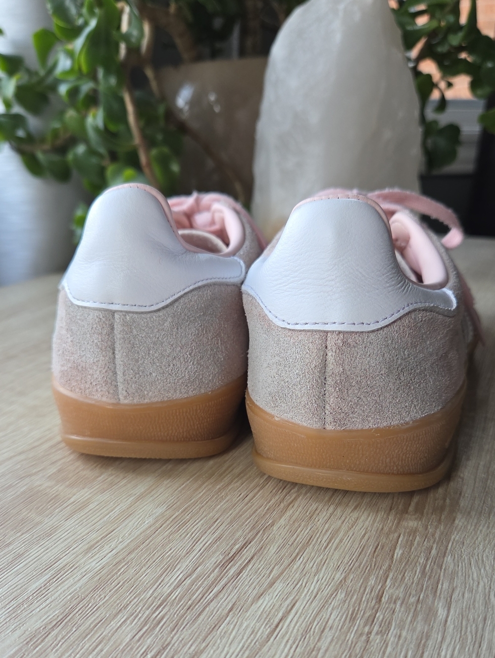 adidas Gazelle Women’s Pink Suede Sneakers - Picture 7 of 11